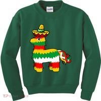 Cinco De Mayo Party Pinata Fiesta Sombrero Kids Sweatshirt thumb 0