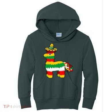 Cinco De Mayo Party Pinata Fiesta Sombrero Kids Hoodie