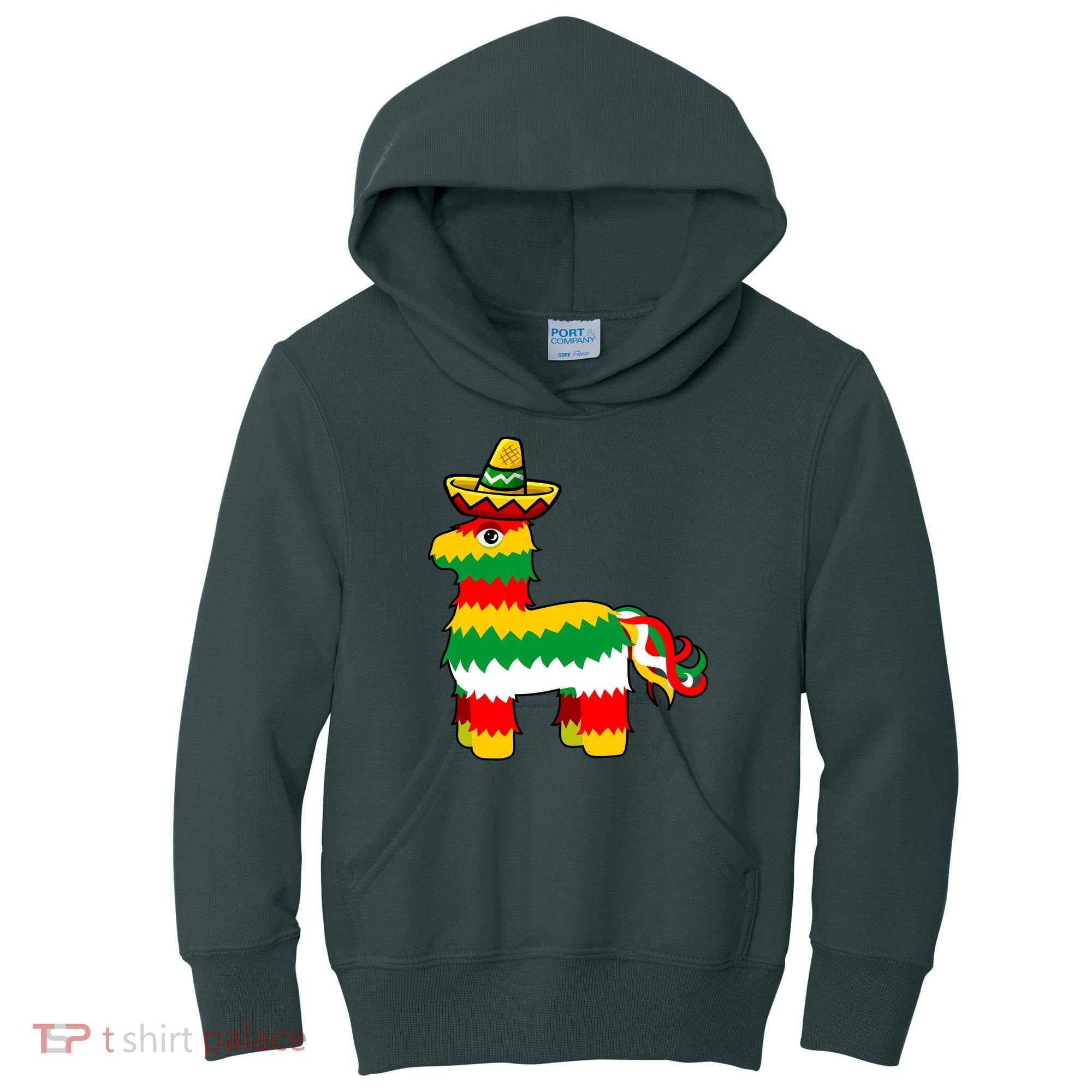 Cinco De Mayo Party Pinata Fiesta Sombrero Kids Hoodie