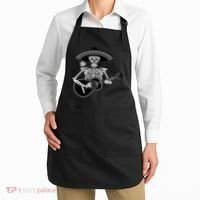Cinco De Mayo Skeleton Playing the Guitar Apron thumb 2