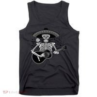 Cinco De Mayo Skeleton Playing the Guitar Tank Top thumb 0