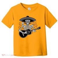 Cinco De Mayo Skeleton Playing the Guitar Toddler T-Shirt thumb 0