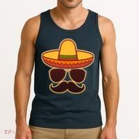 Cinco De Mayo Sombrero 'Stash  Tank Top thumb 3