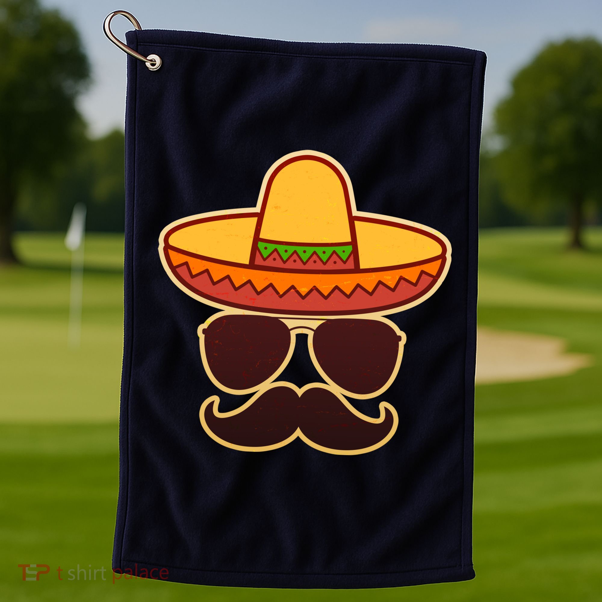 Cinco De Mayo Sombrero 'Stash  Golf Towel
