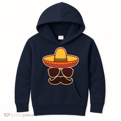 Cinco De Mayo Sombrero 'Stash  Kids Hoodie