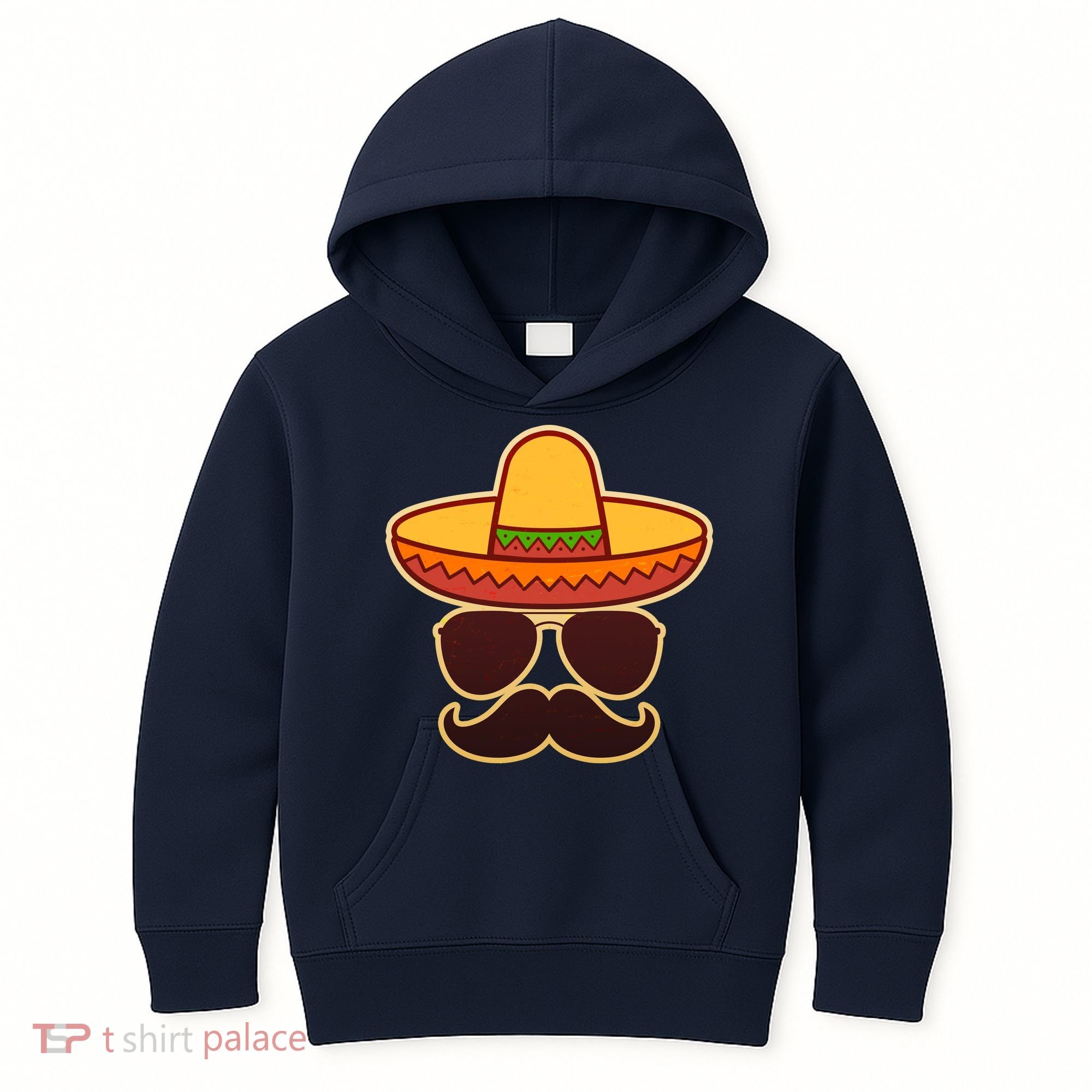 Cinco De Mayo Sombrero 'Stash  Kids Hoodie