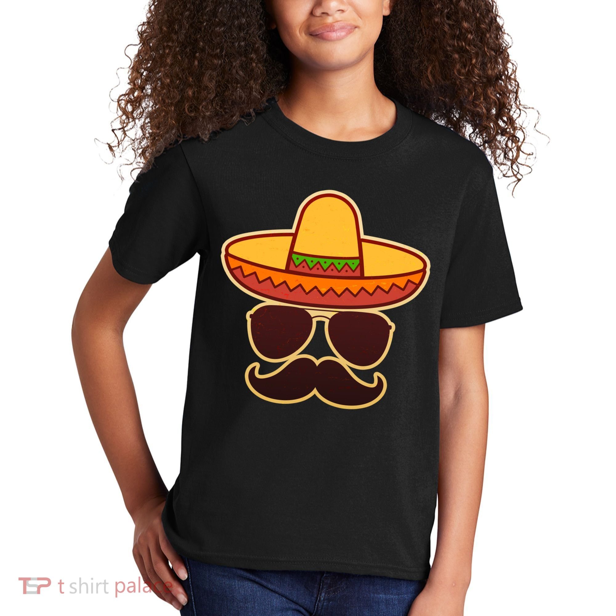 Cinco De Mayo Sombrero 'Stash  Kids T-Shirt