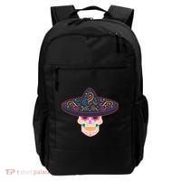 Cinco De Mayo Sugar Skull Sombrero Backpack thumb 0