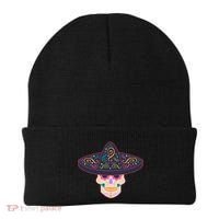 Cinco De Mayo Sugar Skull Sombrero Beanie thumb 0