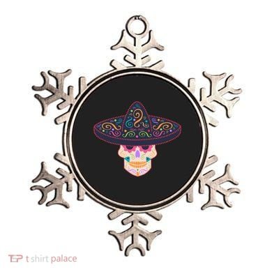 Cinco De Mayo Sugar Skull Sombrero Ornament