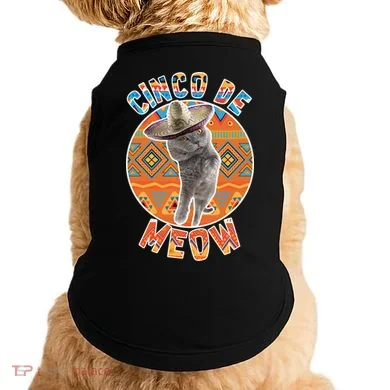 Cinco De Meow Doggie Tank