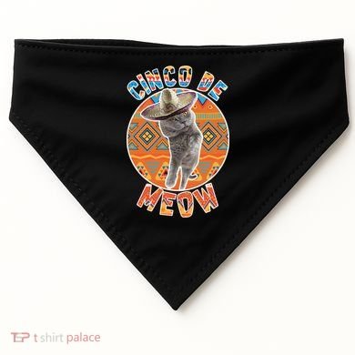 Cinco De Meow USA-Made Doggie Bandana