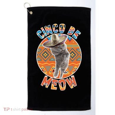 Cinco De Meow Golf Towel
