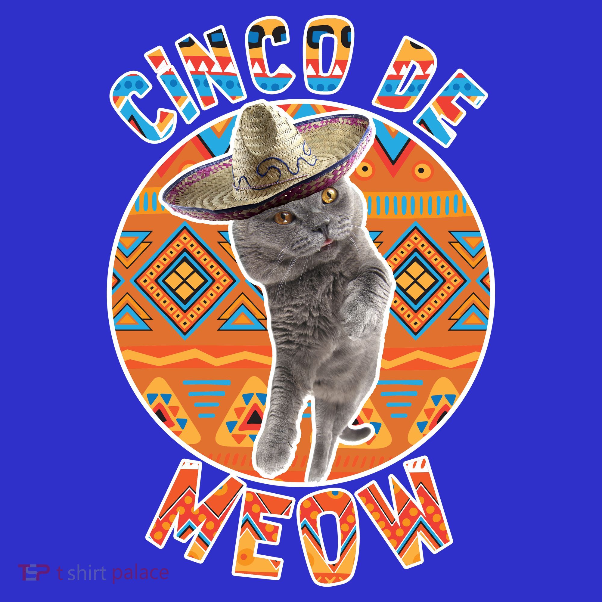Cinco De Meow Button