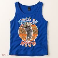 Cinco De Meow Tank Top thumb 2