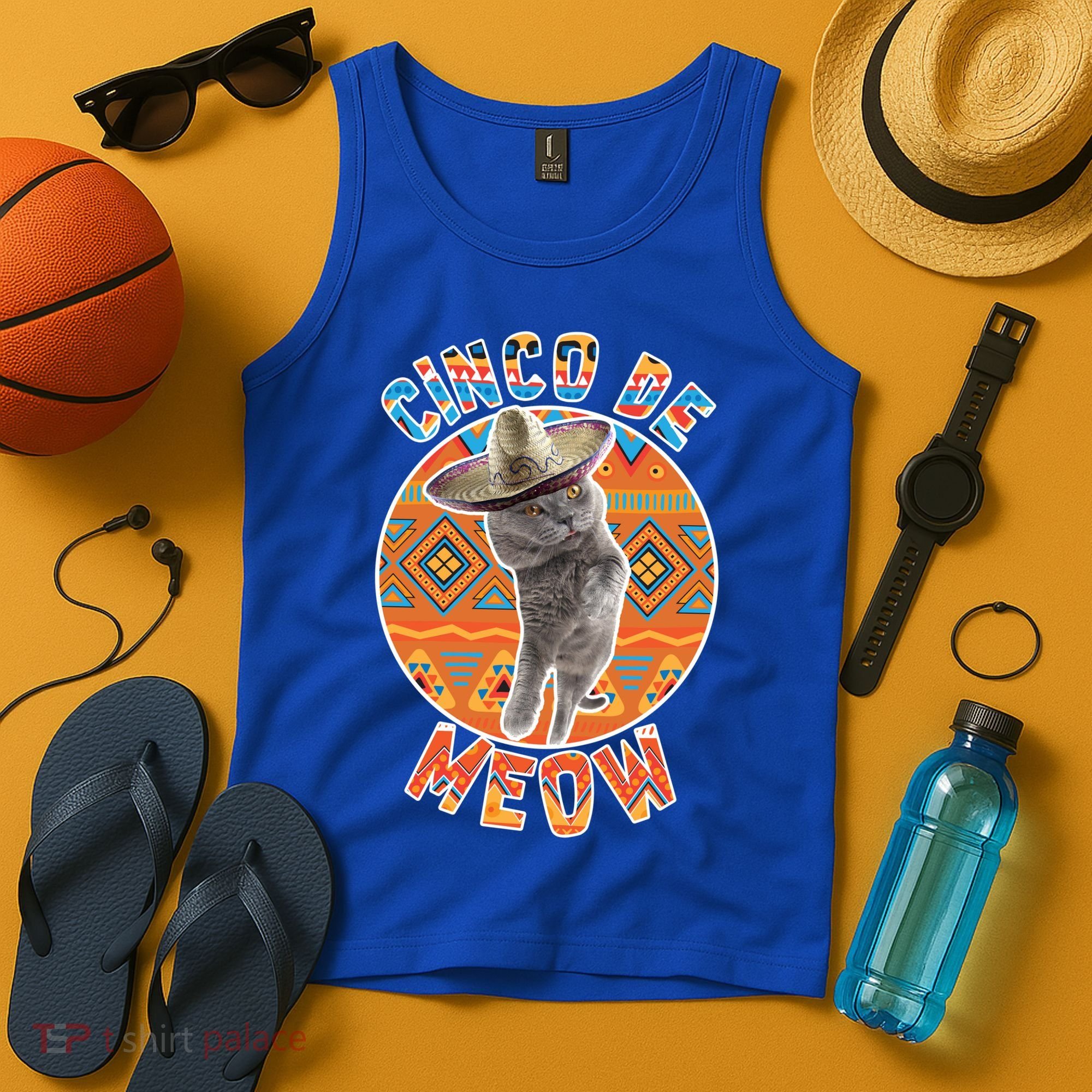 Cinco De Meow Tank Top