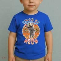 Cinco De Meow Toddler T-Shirt thumb 2