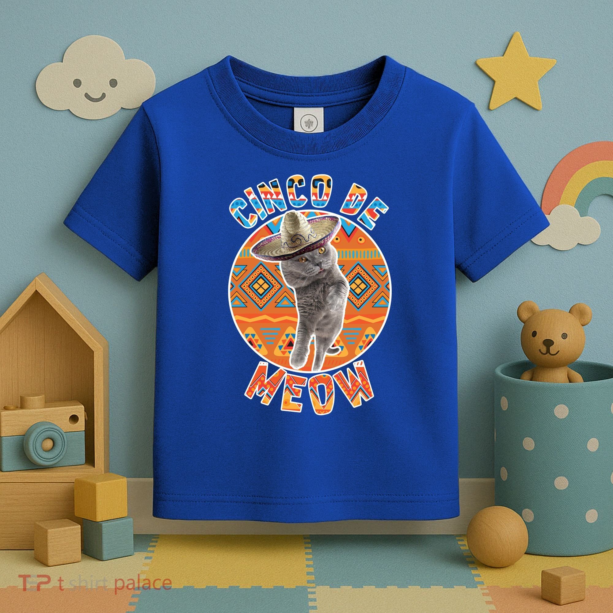 Cinco De Meow Toddler T-Shirt