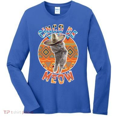 Cinco De Meow Women's Long Sleeve Shirt