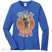 Cinco De Meow Women's Long Sleeve Shirt thumb 0