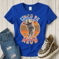 Cinco De Meow Women's T-Shirt thumb 3