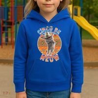 Cinco De Meow Kids Hoodie thumb 3