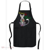Cinco De Meow Funny Mexican Cat Apron thumb 0