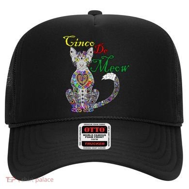 Cinco De Meow Funny Mexican Cat Hat
