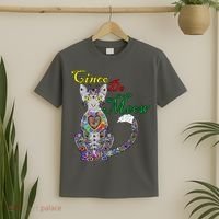 Cinco De Meow Funny Mexican Cat T-Shirt thumb 2