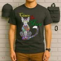 Cinco De Meow Funny Mexican Cat T-Shirt thumb 6