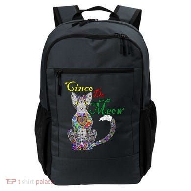 Cinco De Meow Funny Mexican Cat Backpack