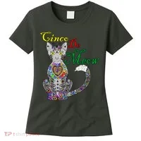 Cinco De Meow Funny Mexican Cat Women's T-Shirt thumb 0