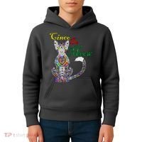Cinco De Meow Funny Mexican Cat Kids Hoodie thumb 4