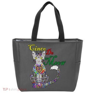 Cinco De Meow Funny Mexican Cat Tote Bag