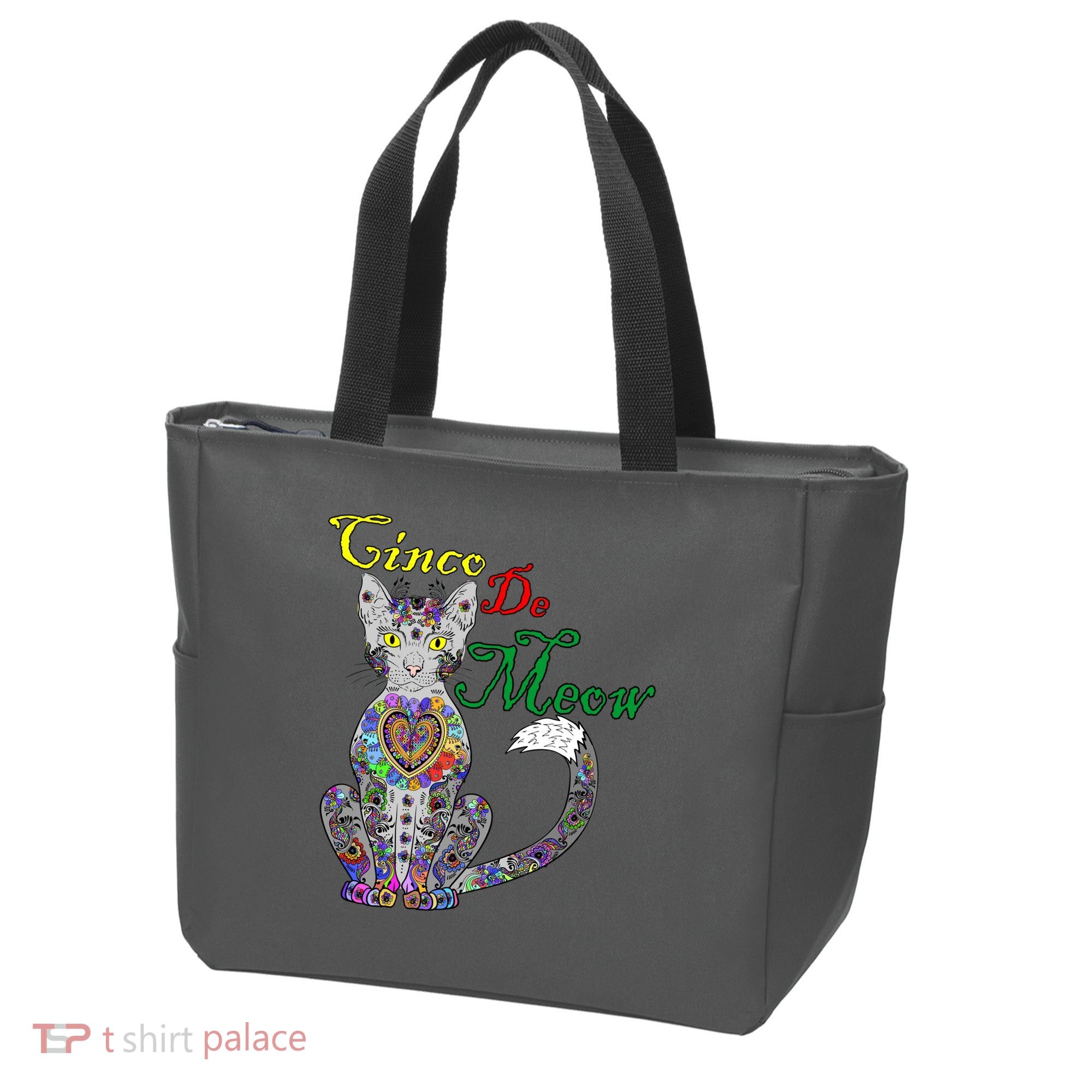 Cinco De Meow Funny Mexican Cat Tote Bag