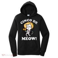 Cinco De Meow! Mayo Funny Mexican Cat Women's Hoodie thumb 0