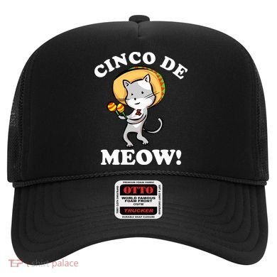 Cinco De Meow! Mayo Funny Mexican Cat Hat