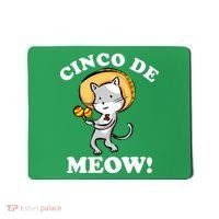 Cinco De Meow! Mayo Funny Mexican Cat Mousepad thumb 0