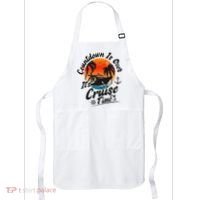 Countdown Is Over ItS Cruise Time Family Cruising Couples Apron thumb 0