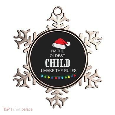 Christmas I'm Oldest Child I Make The Rules Christmas Lights Xmas Ornament