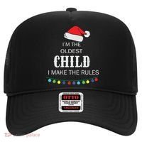 Christmas I'm Oldest Child I Make The Rules Christmas Lights Xmas Hat thumb 0