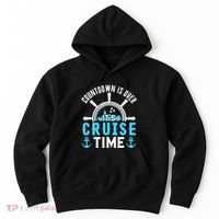 Countdown Is Over Its Cruise Time Couple Cruise Cruise Hoodie thumb 0
