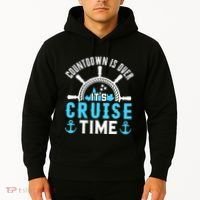 Countdown Is Over Its Cruise Time Couple Cruise Cruise Hoodie thumb 2