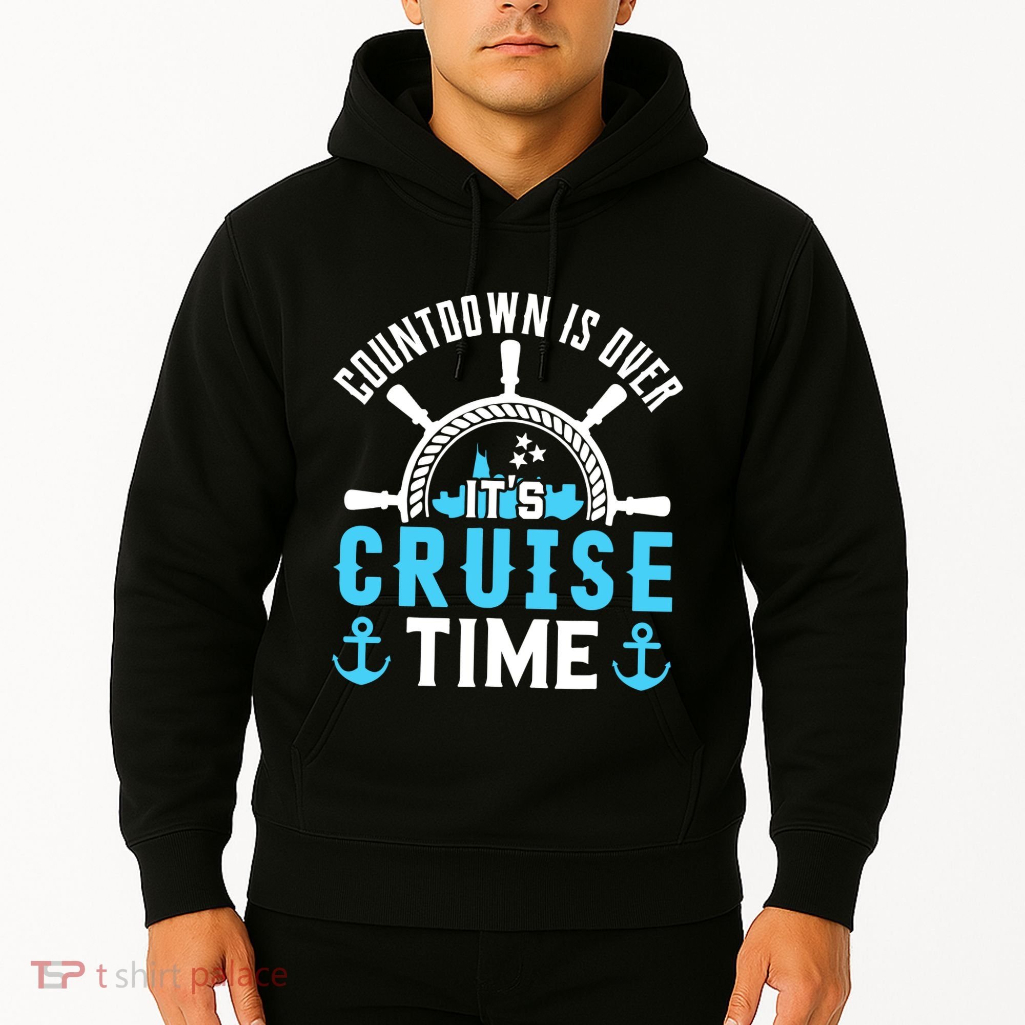 Countdown Is Over Its Cruise Time Couple Cruise Cruise Hoodie