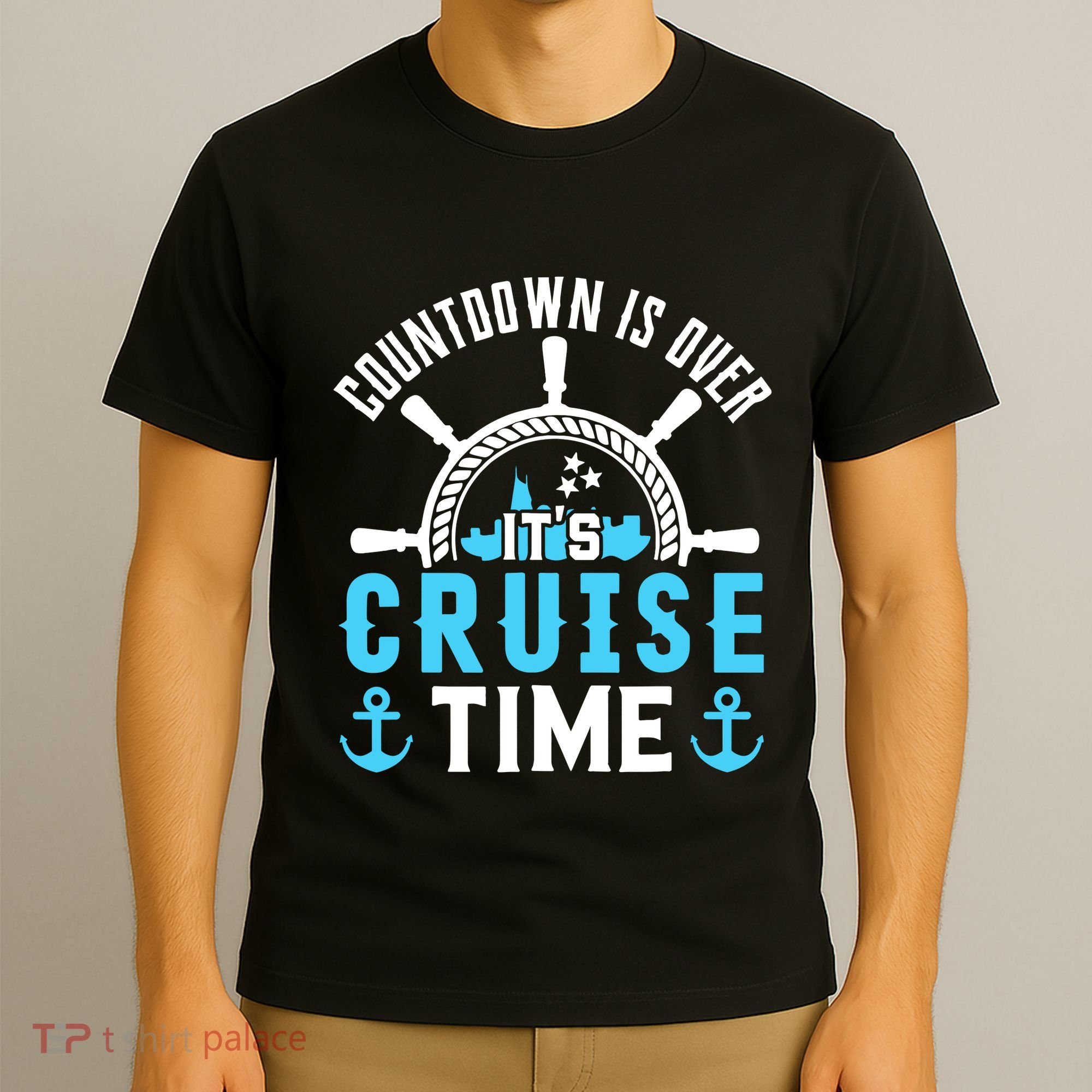 Countdown Is Over Its Cruise Time Couple Cruise Cruise T-Shirt