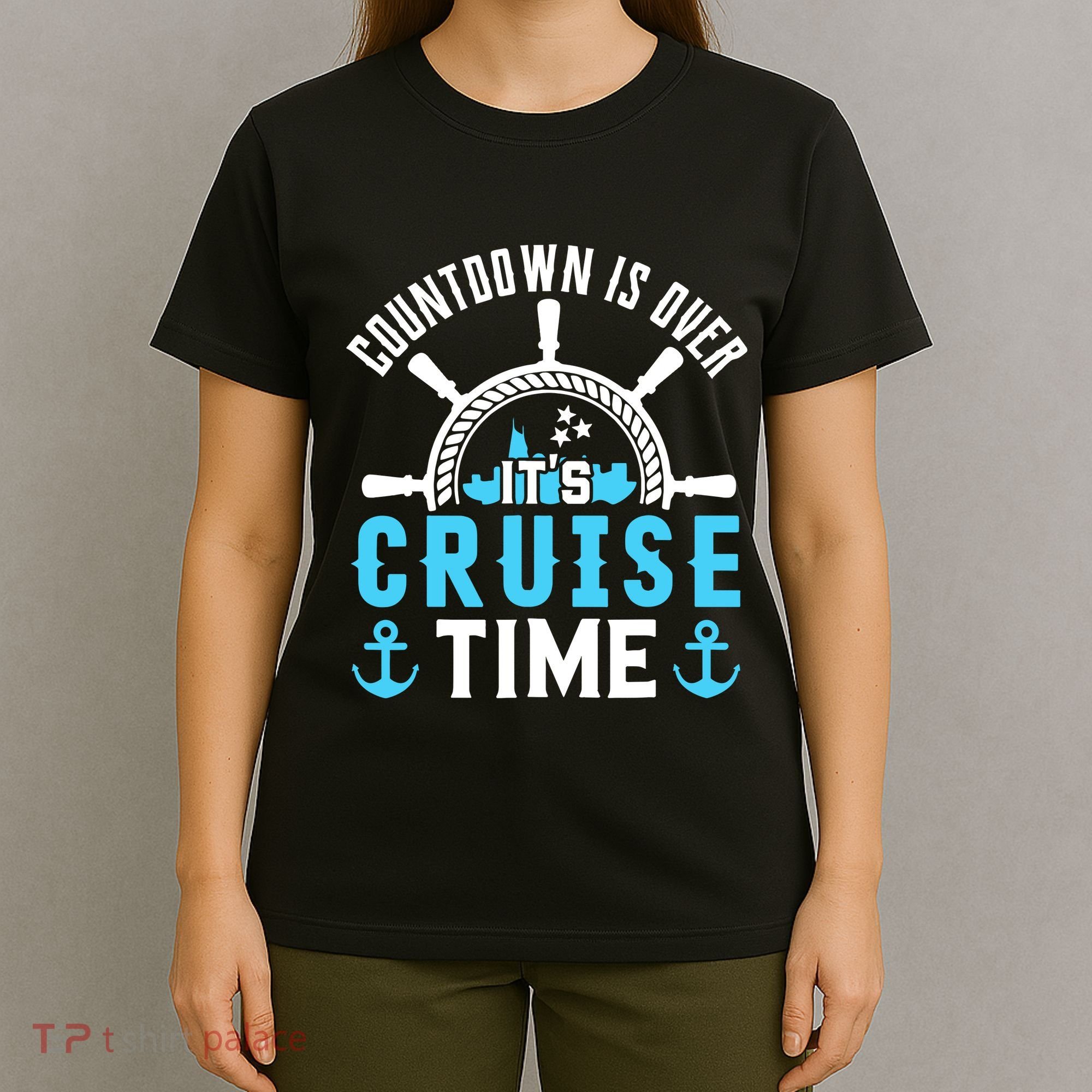Countdown Is Over Its Cruise Time Couple Cruise Cruise T-Shirt