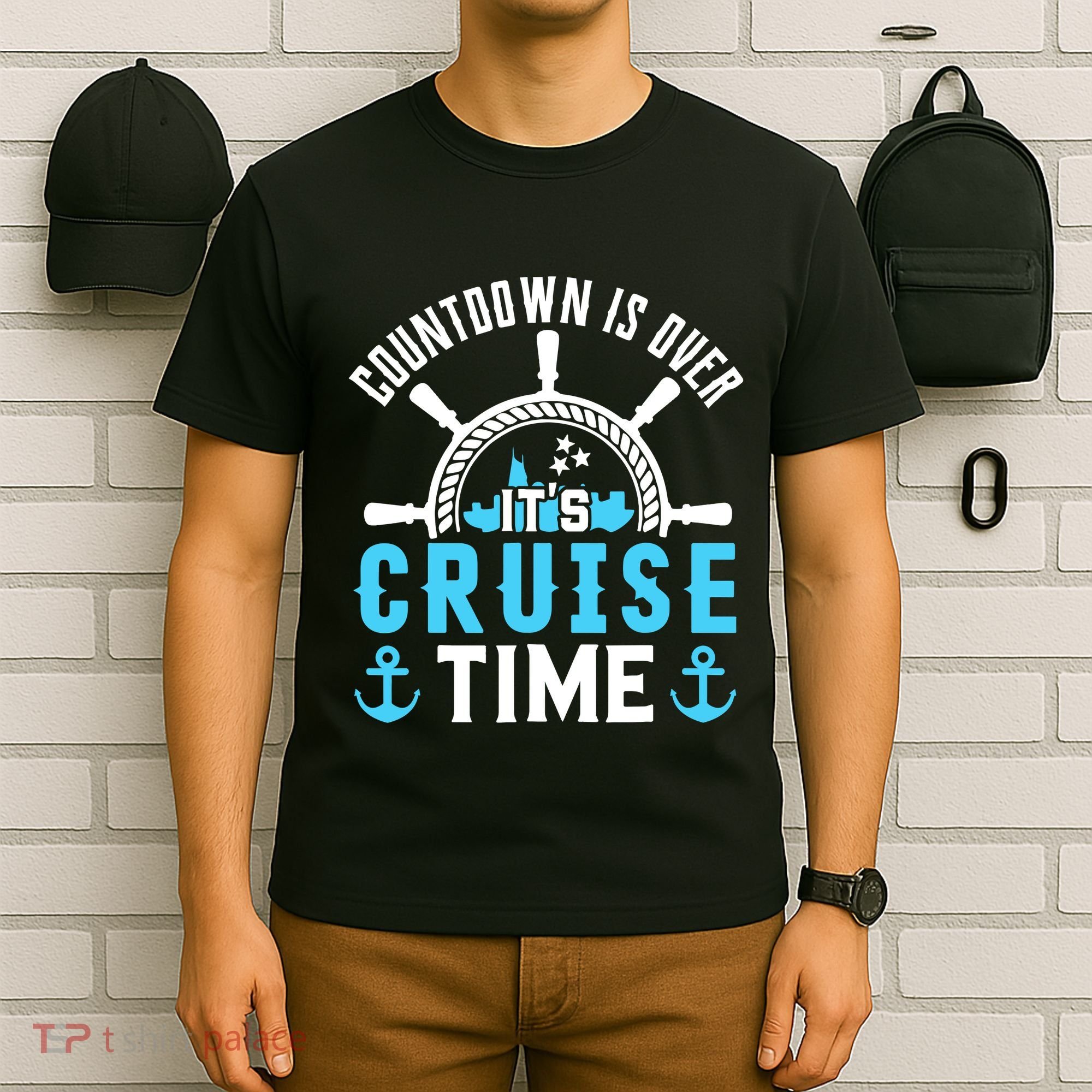 Countdown Is Over Its Cruise Time Couple Cruise Cruise T-Shirt