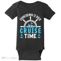Countdown Is Over Its Cruise Time Couple Cruise Cruise Baby Bodysuit thumb 0