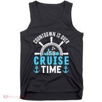 Countdown Is Over Its Cruise Time Couple Cruise Cruise Tank Top thumb 0