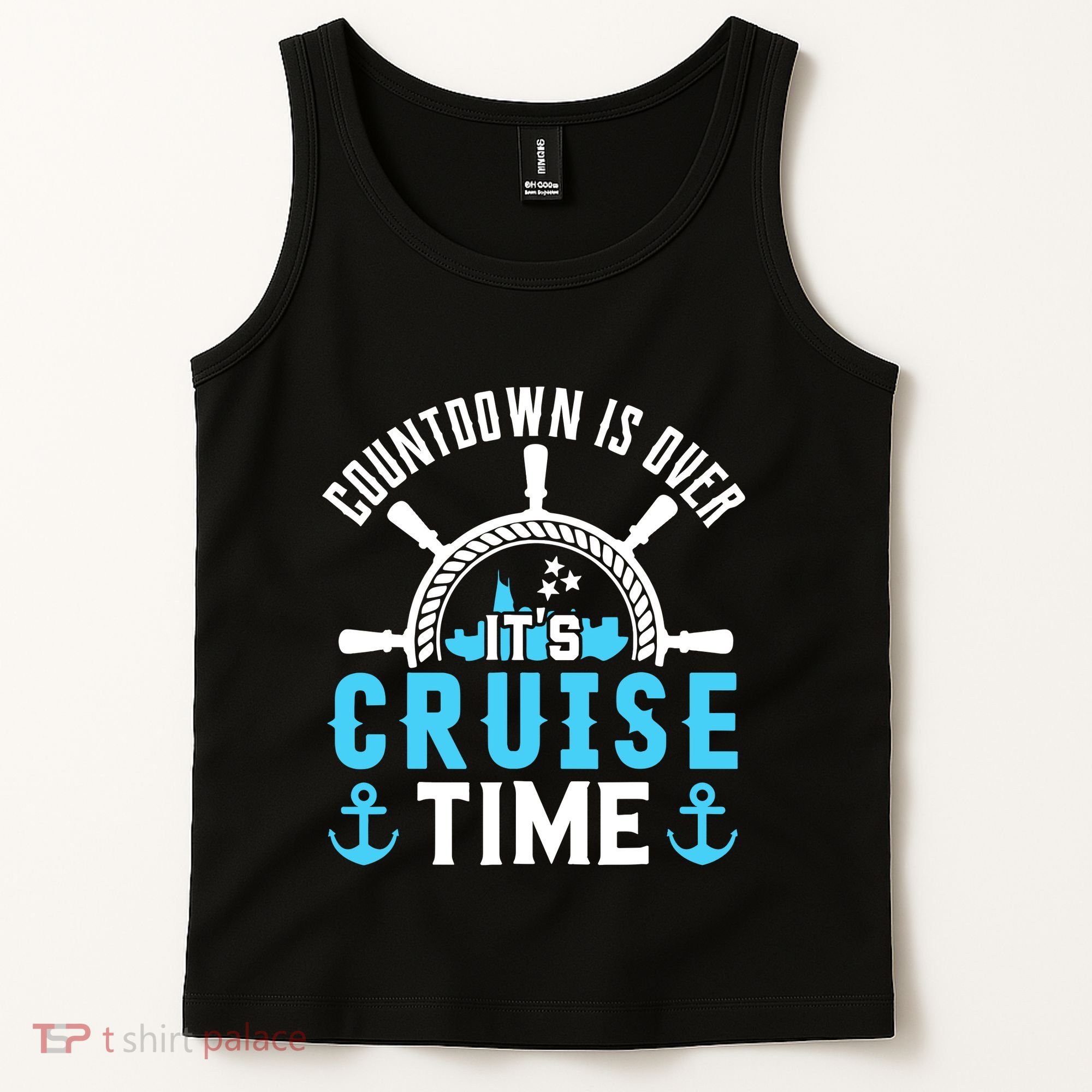 Countdown Is Over Its Cruise Time Couple Cruise Cruise Tank Top